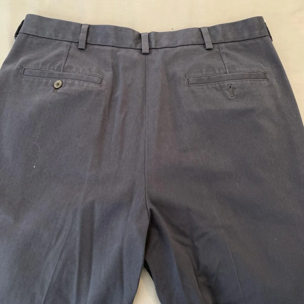 Brooks Brothers Advantage Chino Pants Mens 38x30‎ Thompson Pleated Dress Pants - Picture 11 of 12